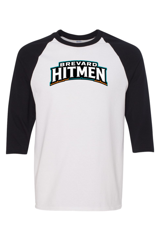 Brevard Hitmen DTF Three-Quarter Sleeve T-Shirt