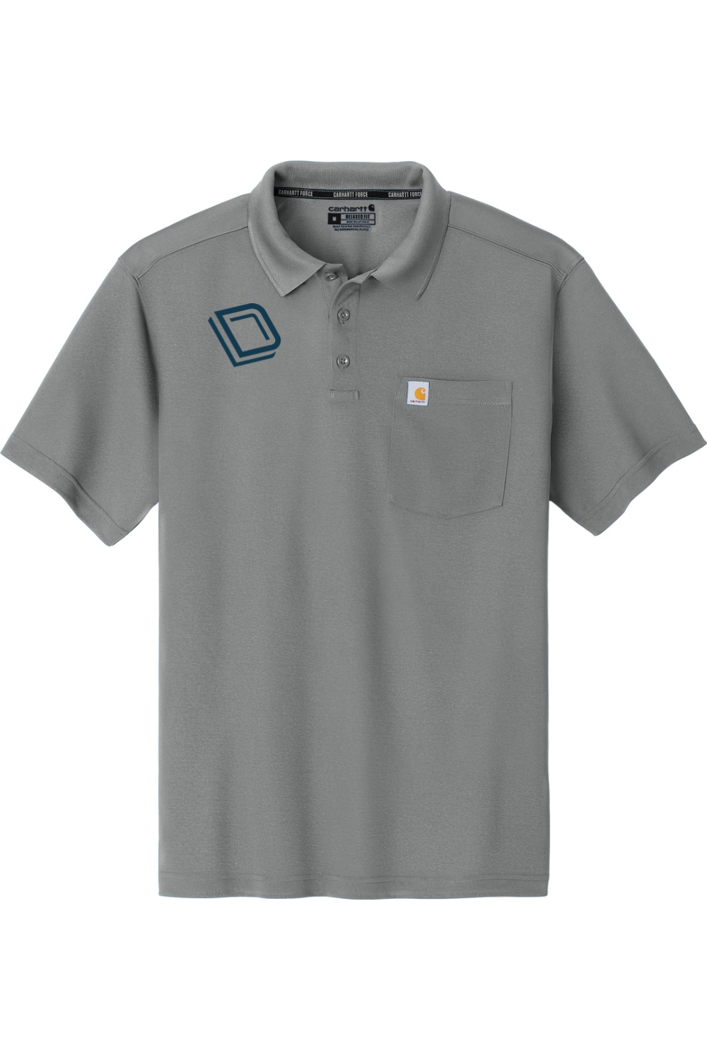 Drive Sports DTF Carhartt Force Snag-Resistant Pocket Polo