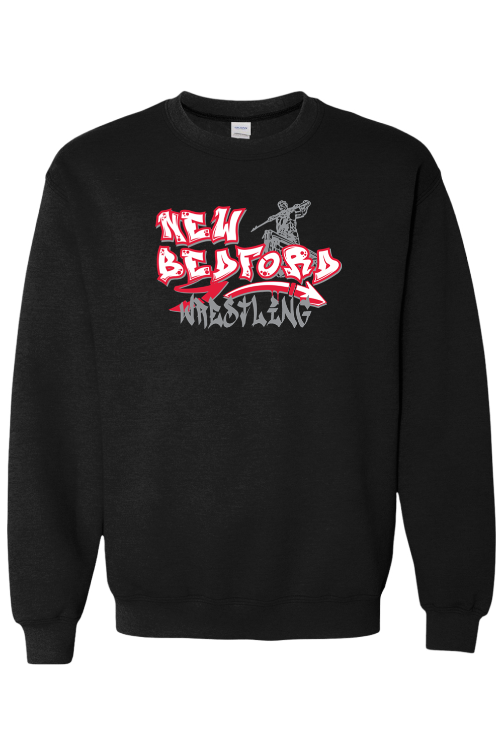 New Bedford Wrestling DTF Heavy Blend Crewneck Sweatshirt