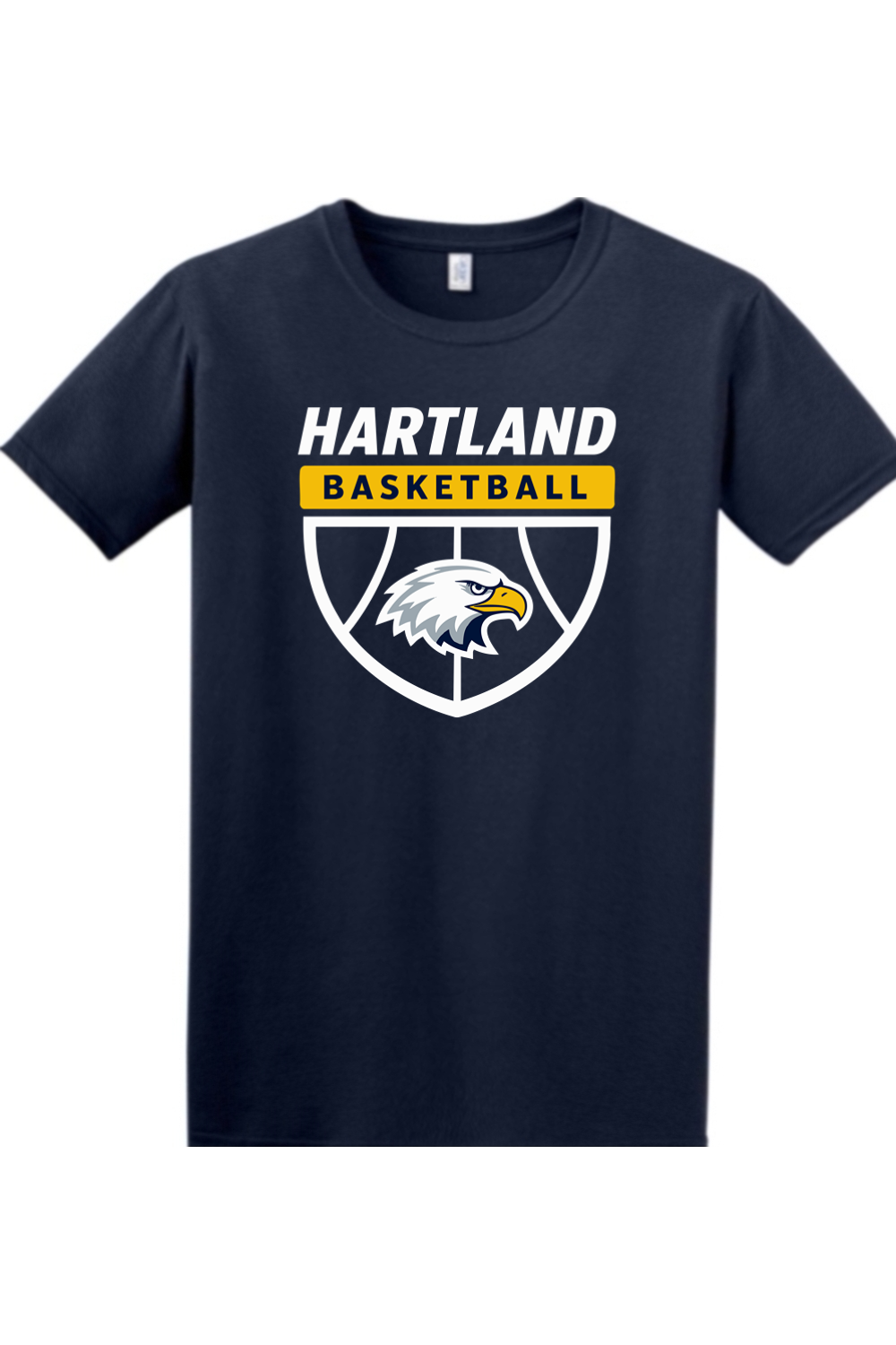 Hartland Basketball Softstyle T-Shirt