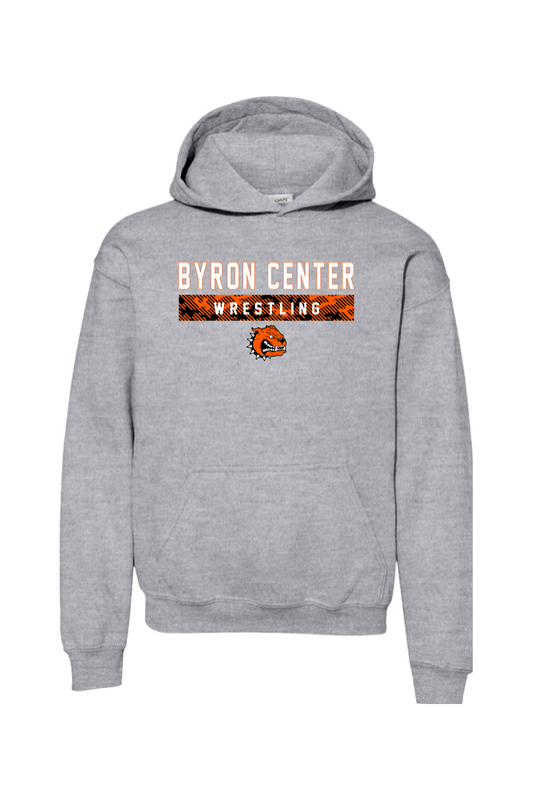 BC Boys Youth Wrestling DTF Youth Heavy Blend Hooded Sweatshirt