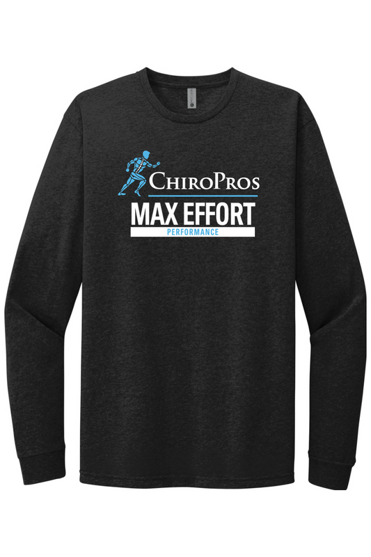 Chiro Pros Max Effort DTF CVC Long Sleeve Tee