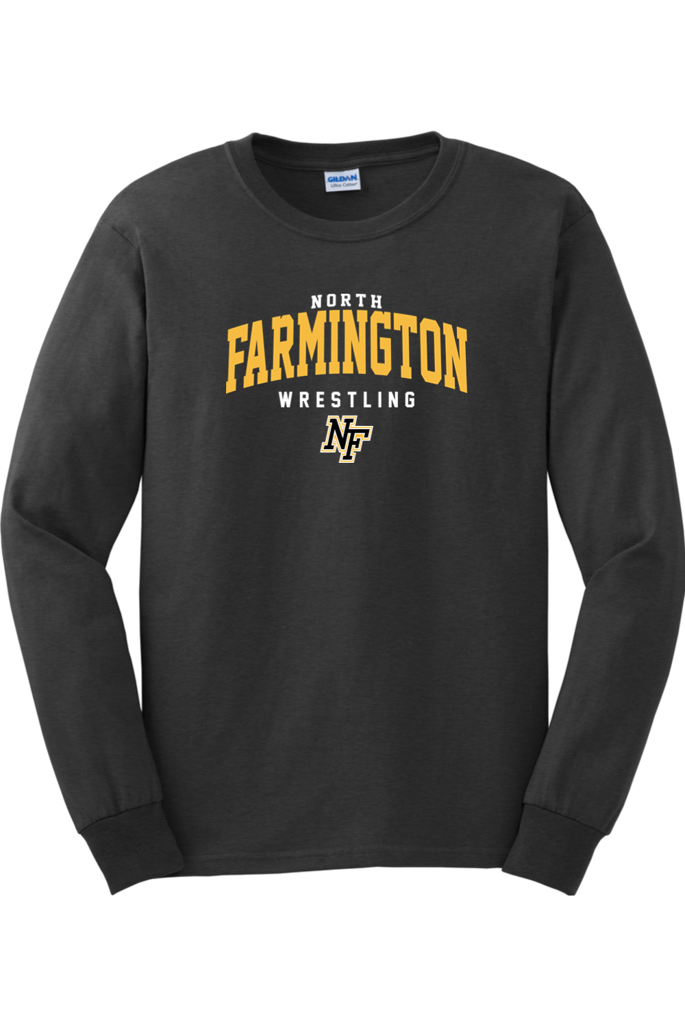 North Farmington Wrestling DTF Ultra Cotton Long Sleeve T-Shirt