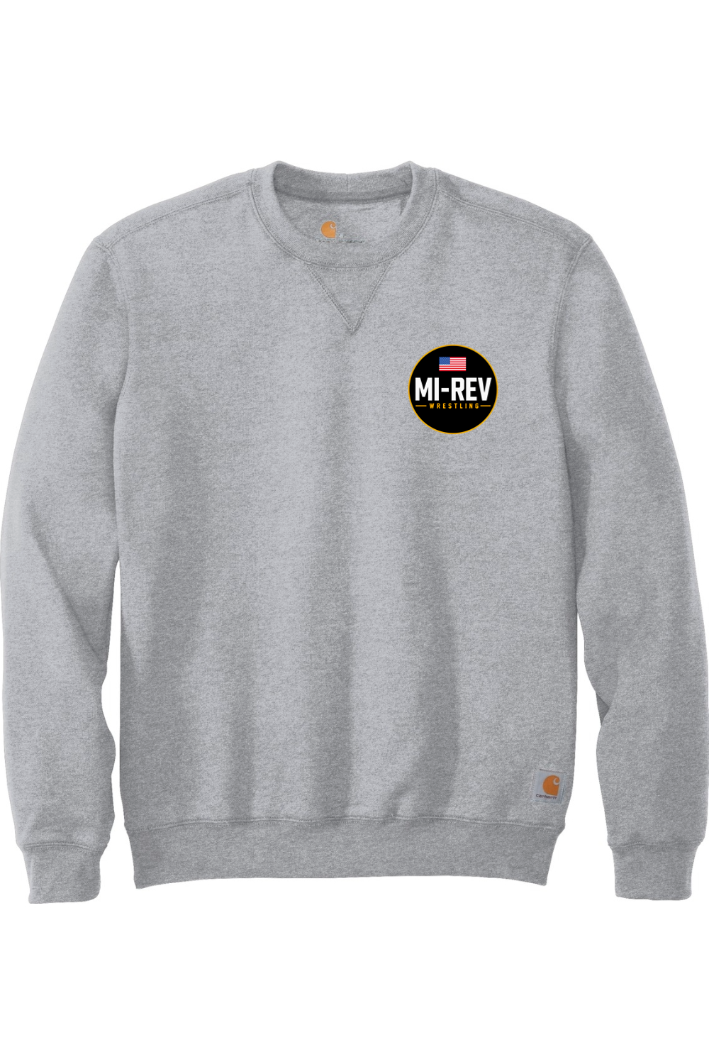 MI-REV Wrestling DTF Carhartt Midweight Crewneck Sweatshirt