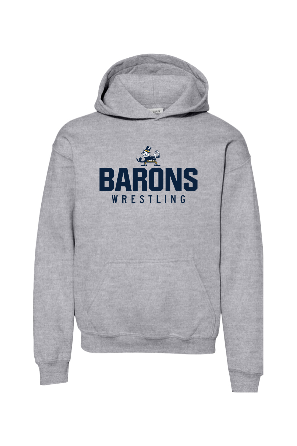 B-CC Wrestling DTF Youth Heavy Blend Hooded Sweatshirt