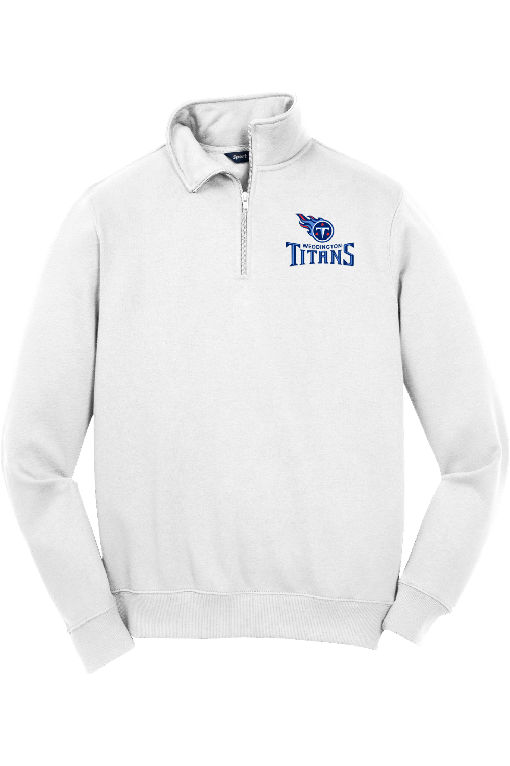 Weddington Titans Football DTF 1/4-Zip Sweatshirt