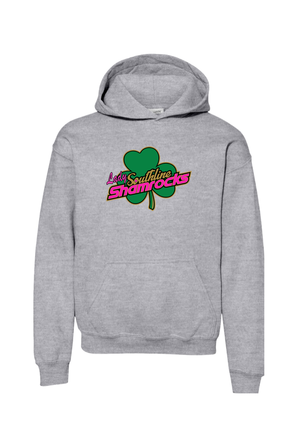 Shamrocks Softball Youth Heavy Blend Hooded Sweatshirt