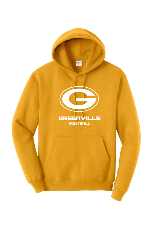 Greenville Football Heavy Blend Hooded Sweatshirt