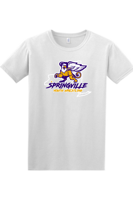Springville Youth Wrestling Softstyle T-Shirt