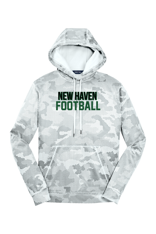 New Haven DTF Sport-Wick CamoHex Fleece Hooded Pullover