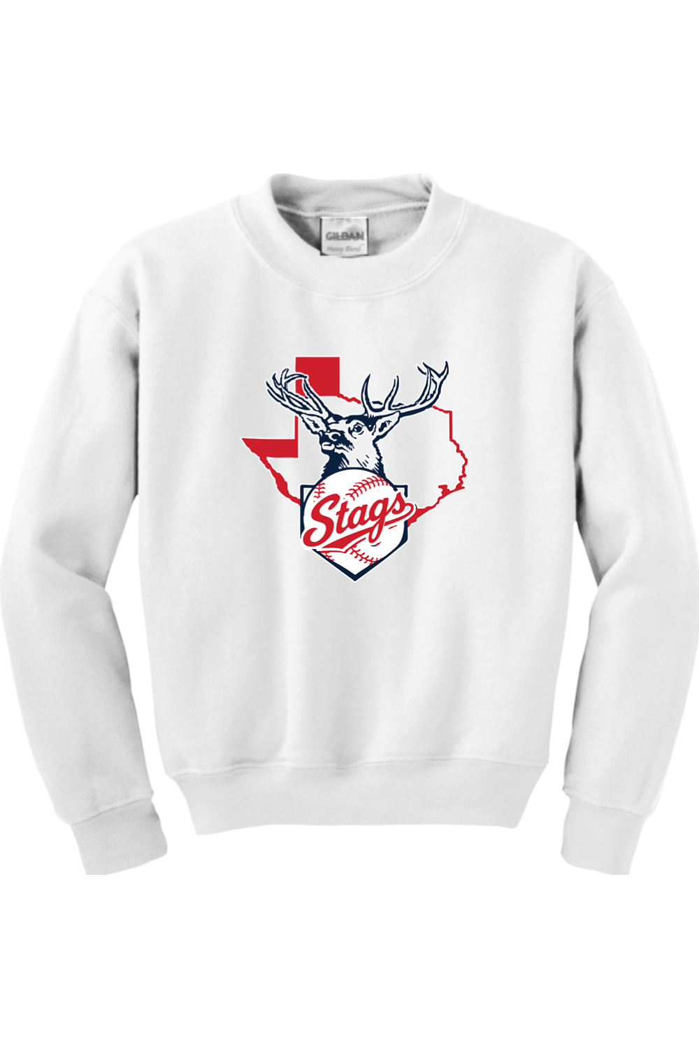 ETX Stags Youth Heavy Blend Crewneck Sweatshirt