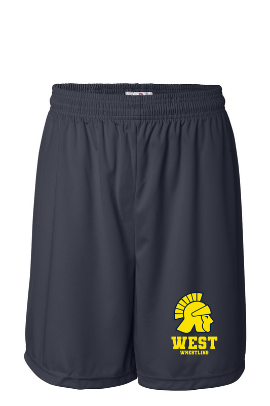 Wausau West Wrestling DTF 7 Inch Short