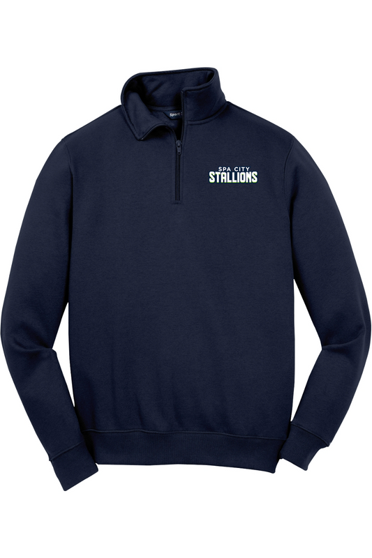 Spa City Stallions DTF 1/4-Zip Sweatshirt