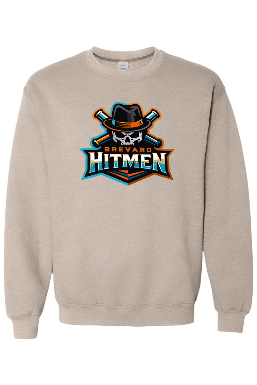 Brevard Hitmen DTF Heavy Blend Crewneck Sweatshirt