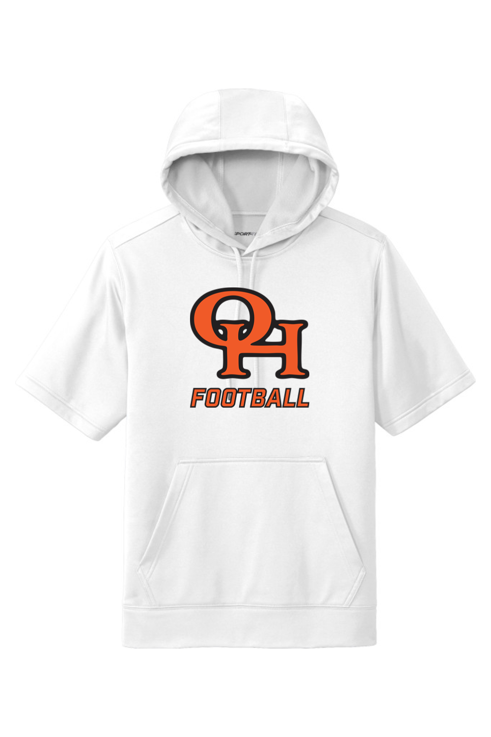 Sport-Tek Sport-Wick Fleece Short Sleeve Hooded Pullover