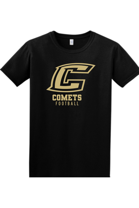 Comets Football DTF Softstyle T-Shirt
