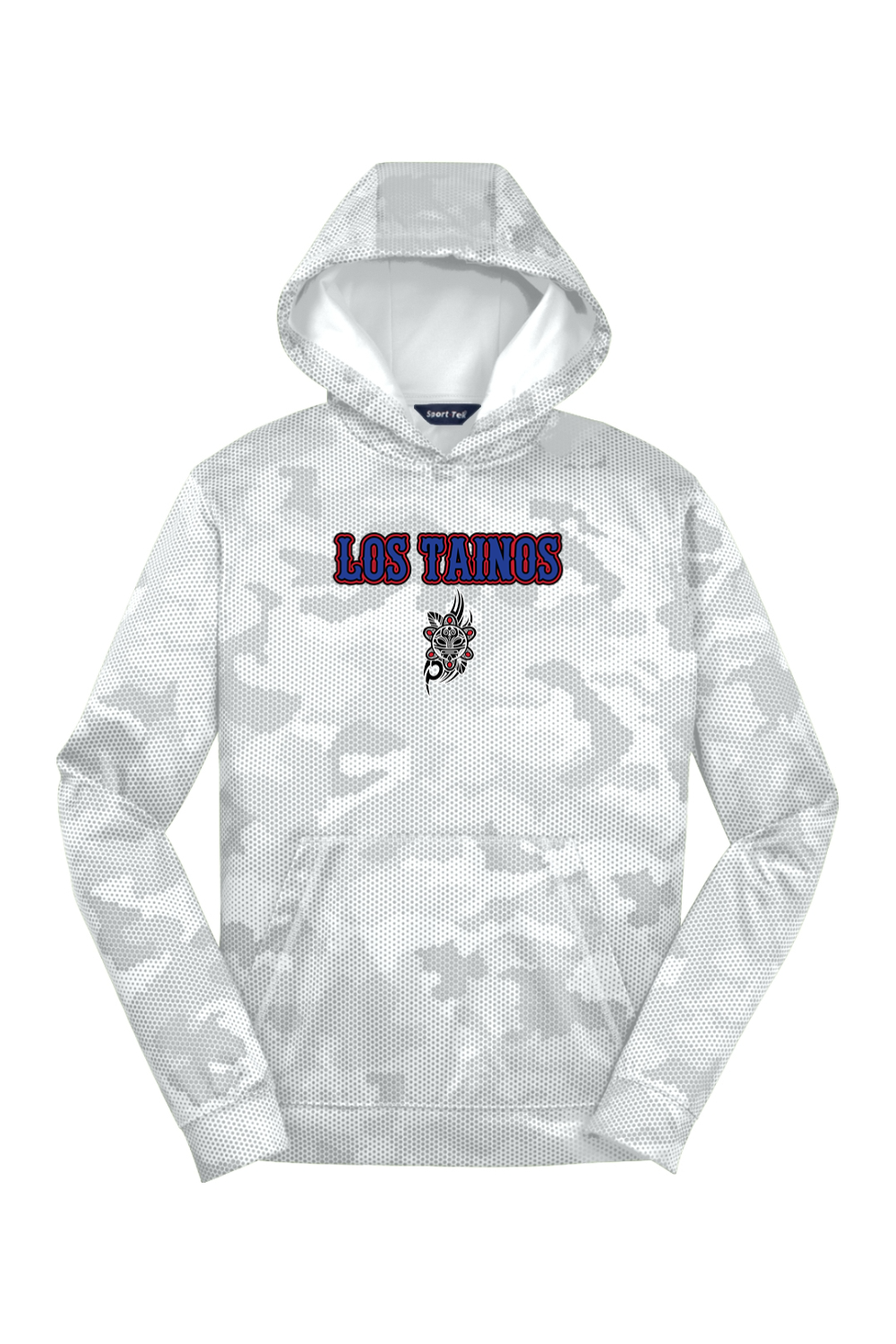 Los Tainos Youth Sport-Wick CamoHex Fleece Hooded Pullover