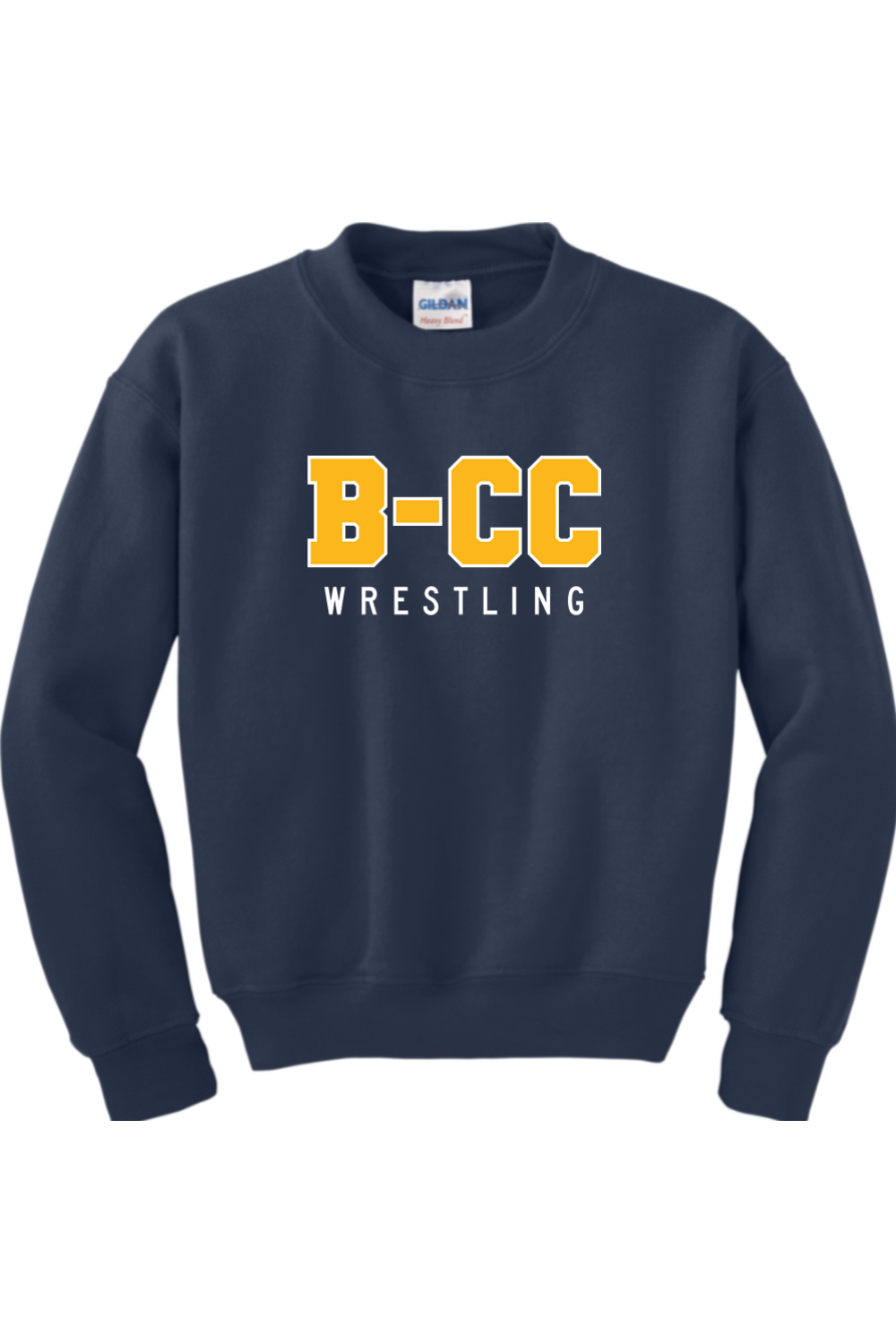 B-CC Wrestling DTF Youth Heavy Blend Crewneck Sweatshirt