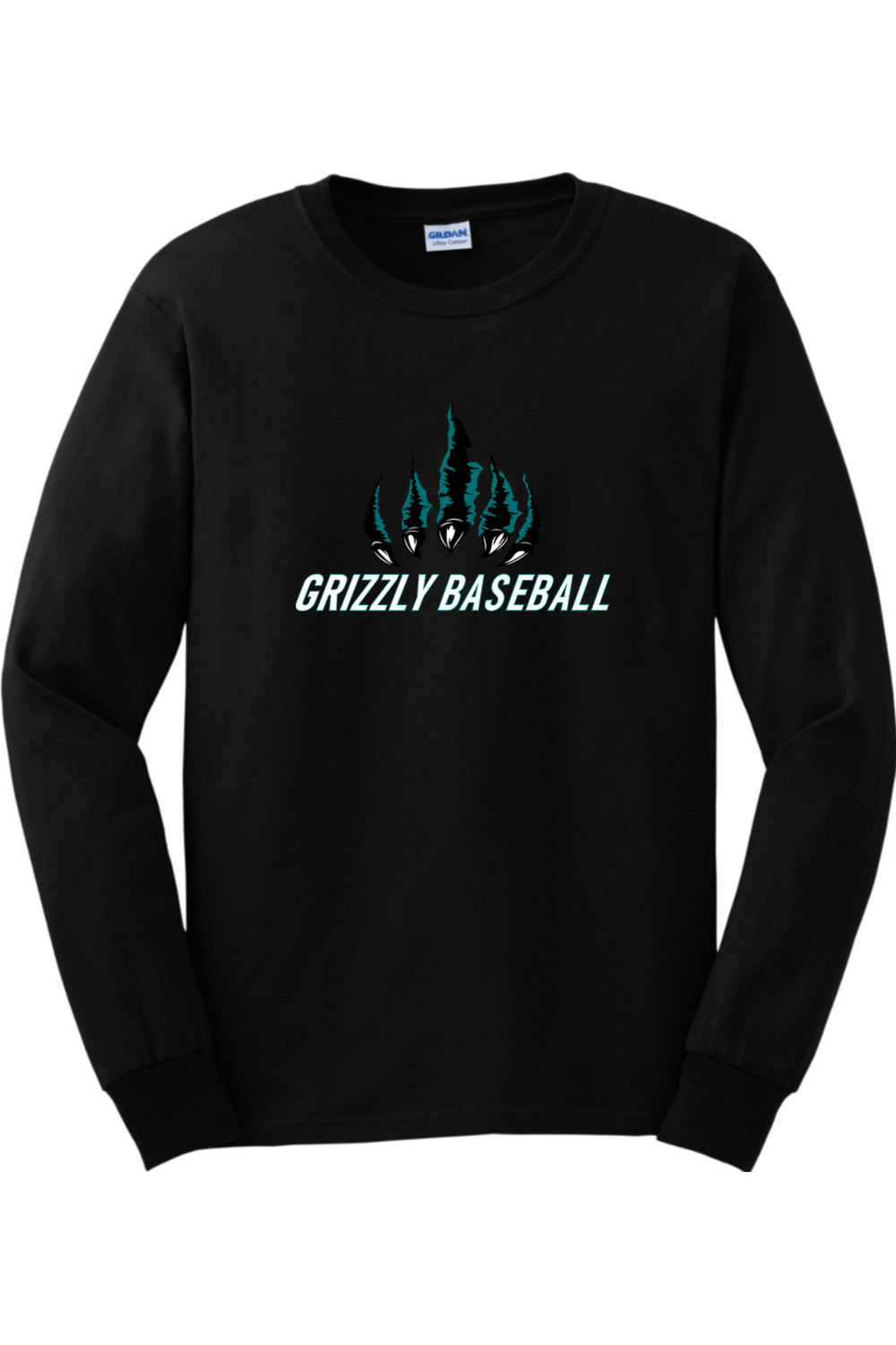 Grizzly's Baseball Ultra Cotton Cotton Long Sleeve T-Shirt