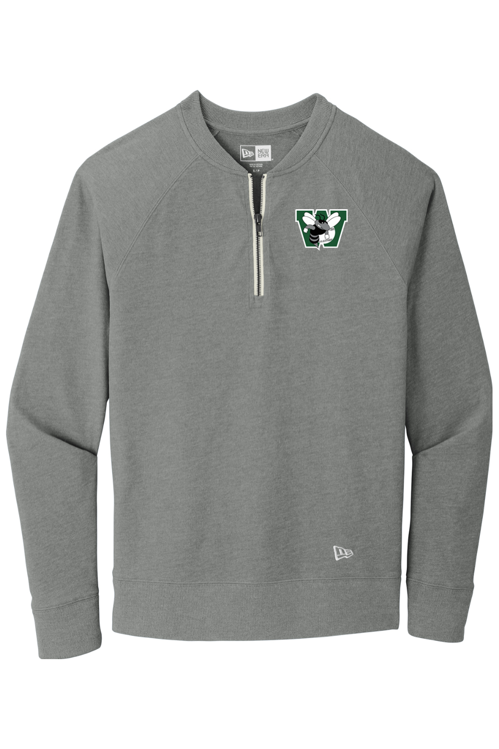 Williamston Stings Sueded Cotton Blend 1/4-Zip Pullover