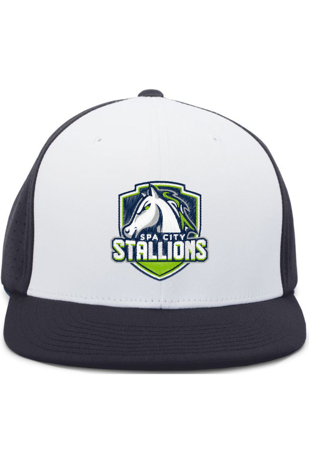 Spa City Stallions Pacific Headwear Perforated F3 Performance Flexfit Cap (Fulfill)