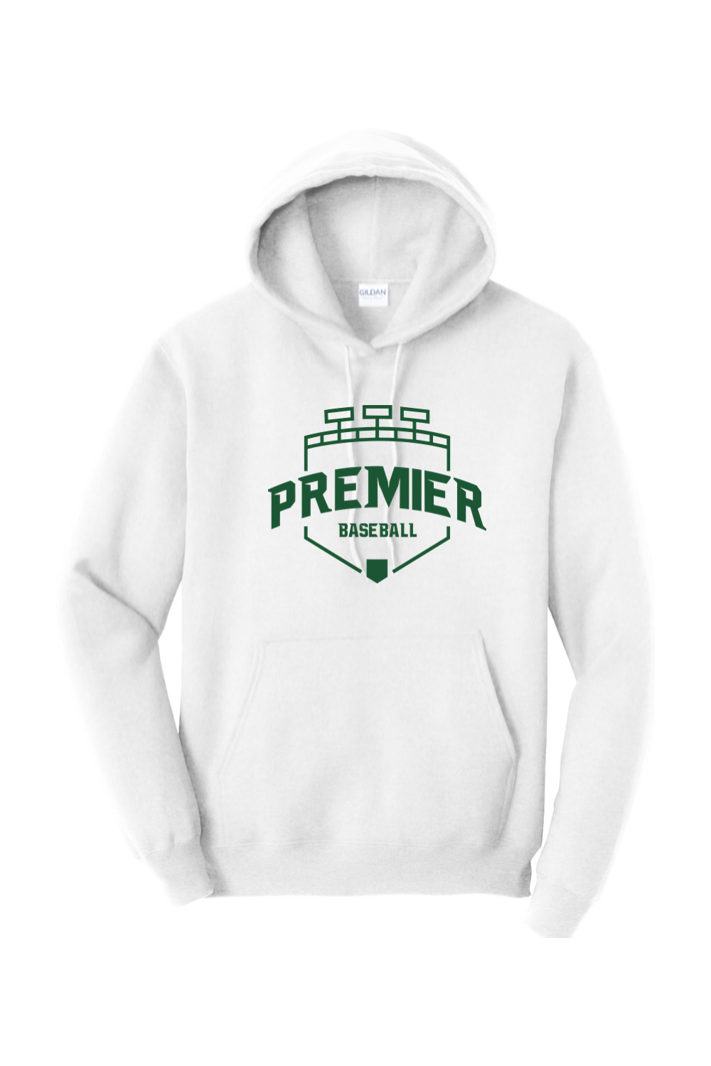 Premier Baseball OR Hooded Sweatshirt - Green Logo