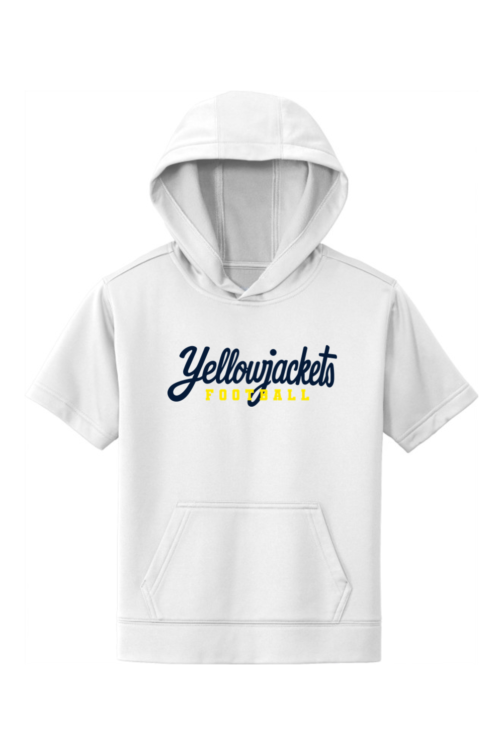 Memphis Football DTF Fleece Short Sleeve Hooded Pullover