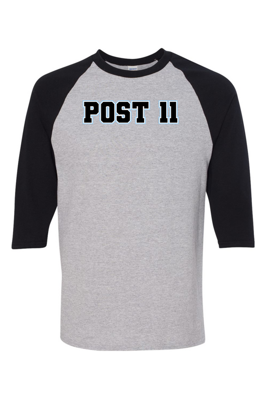 Gildan Heavy Cotton Raglan Three-Quarter Sleeve T-Shirt