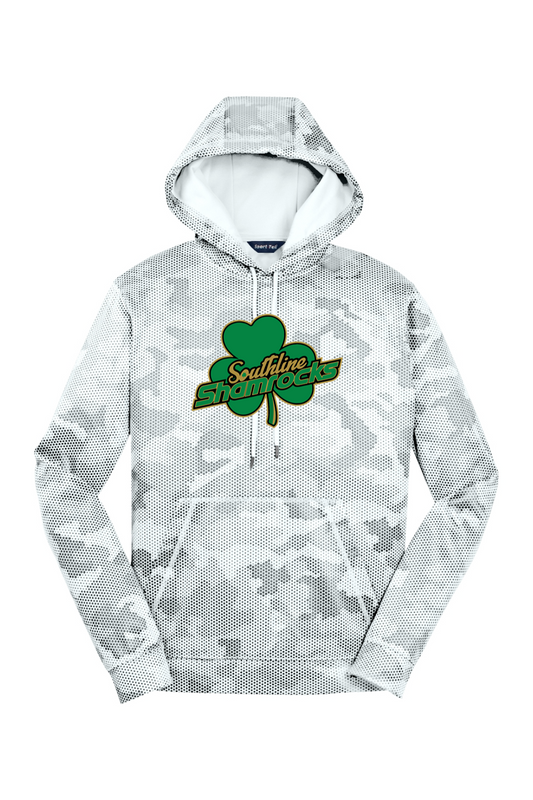 Sport-Tek Sport-Wick CamoHex Fleece Hooded Pullover