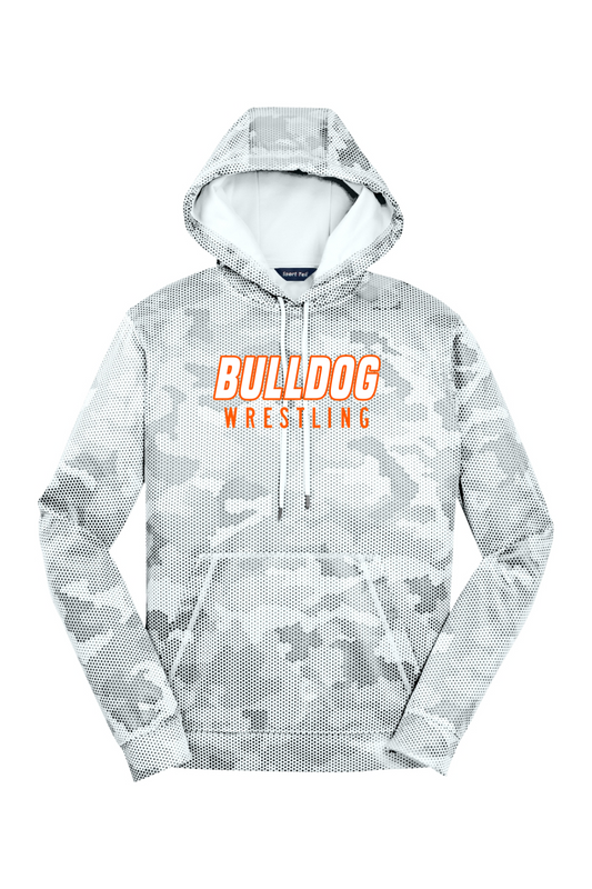 BC Boys Youth Wrestling DTF CamoHex Fleece Hooded Pullover
