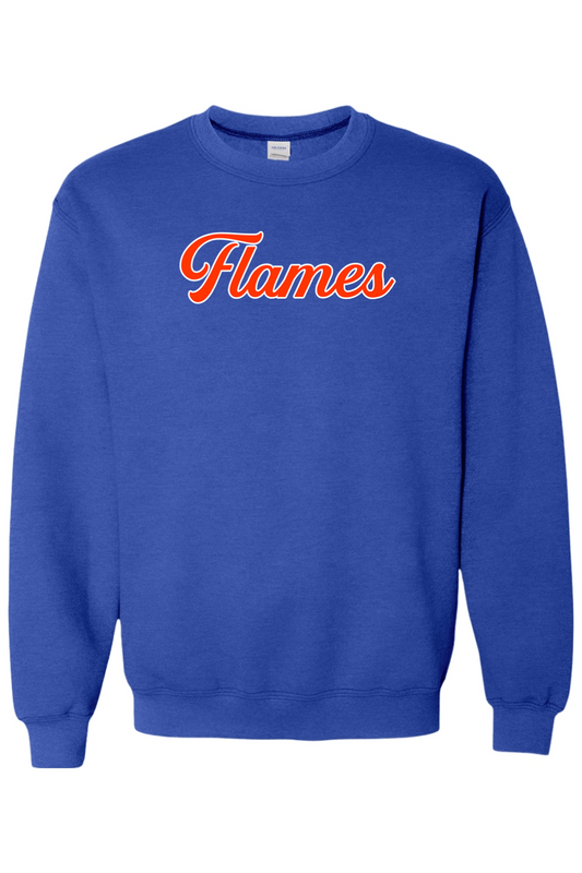 Flames MI Team DTF Heavy Blend Crewneck Sweatshirt