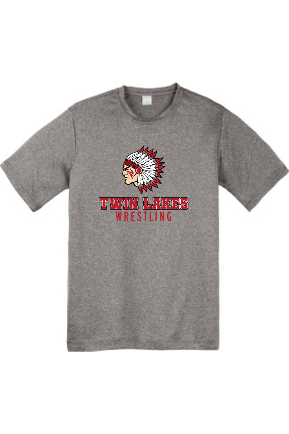 Twin Lakes Wrestling DTF Youth Heather Contender Tee