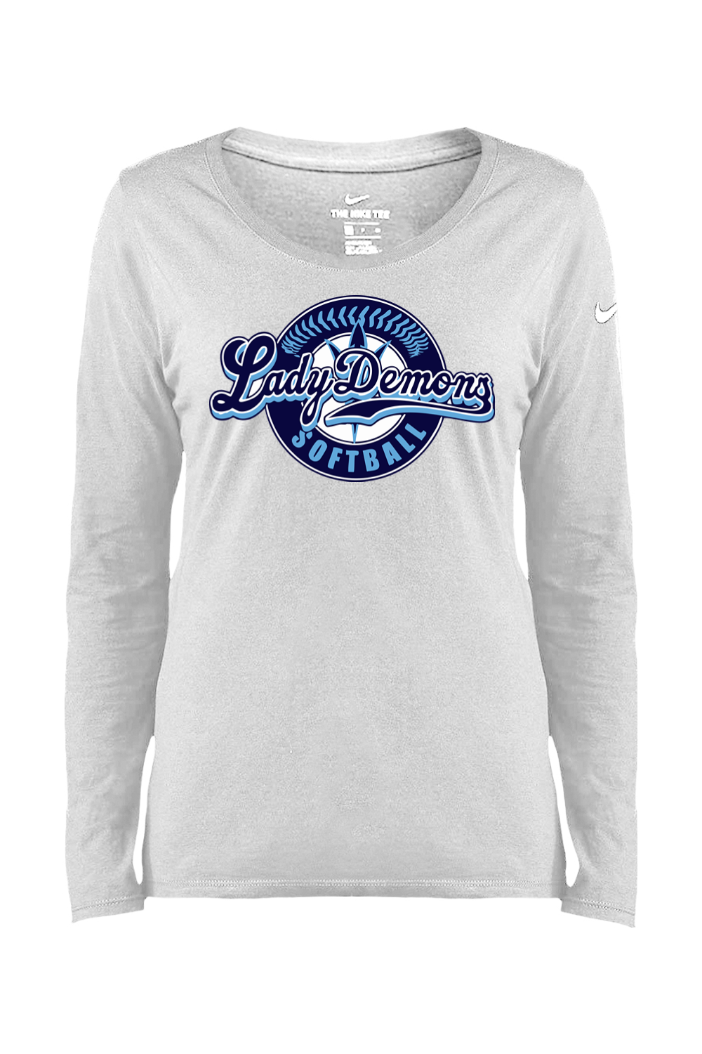 Richmond Lady Demons Women's Core Cotton Long Sleeve Scoop Neck Tee