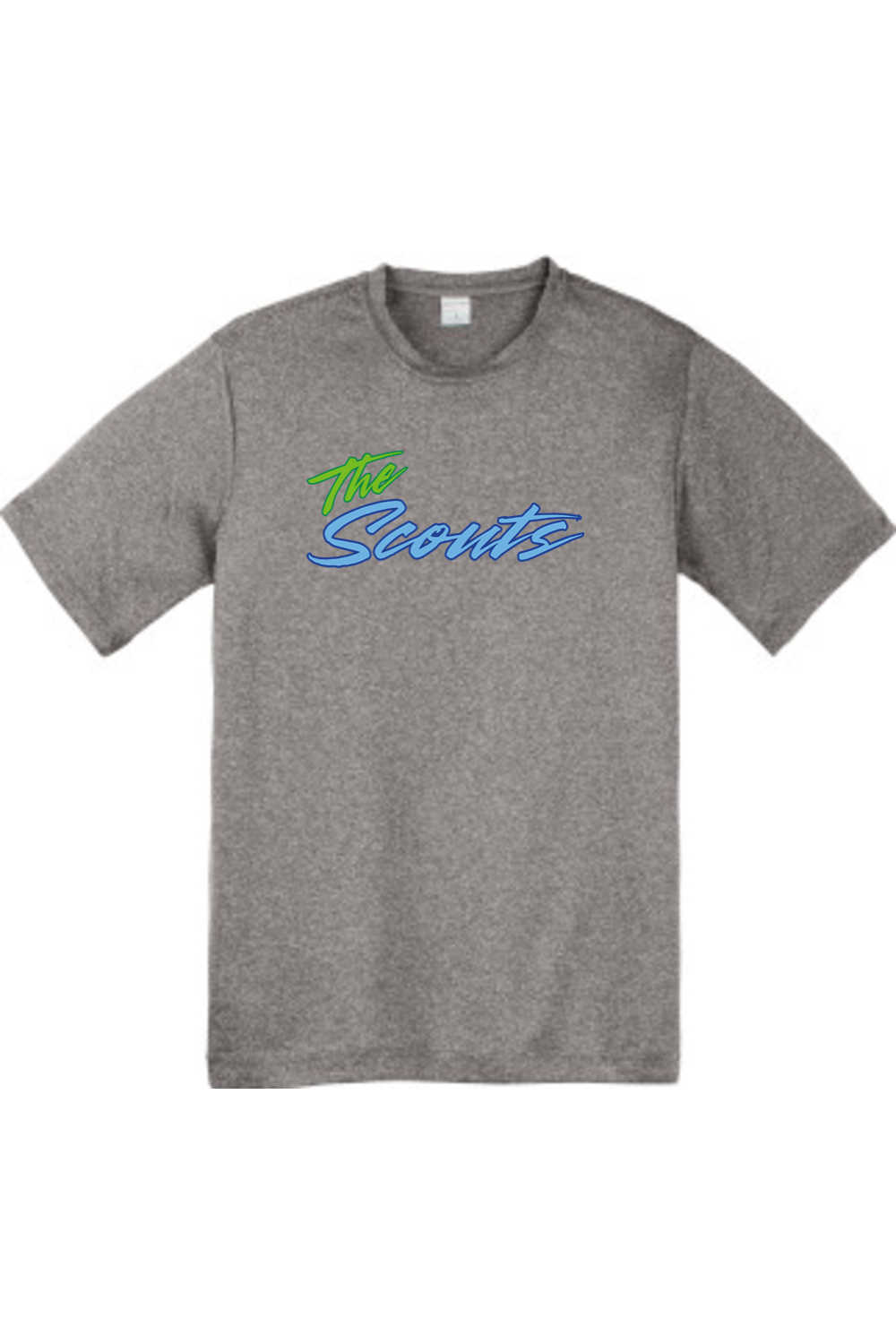 CF Scouts Baseball DTF Youth Heather Contender Tee