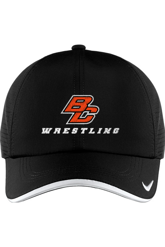 BC Youth Boys Wrestling Embroidered Nike Dri-FIT Perforated Performance Cap