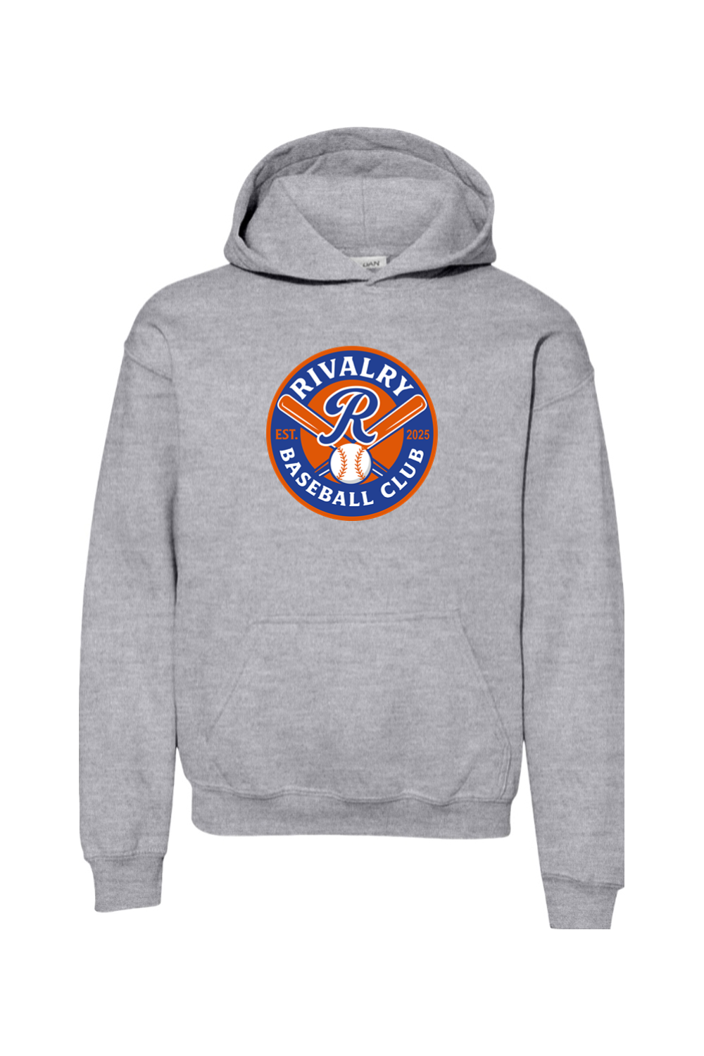 Rivalry Baseball DTF Youth Heavy Blend Hooded Sweatshirt