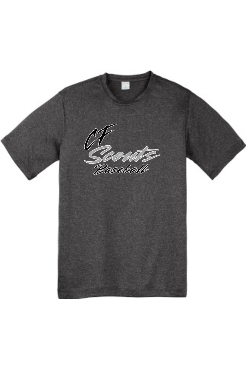 CF Scouts Baseball DTF Youth Heather Contender Tee