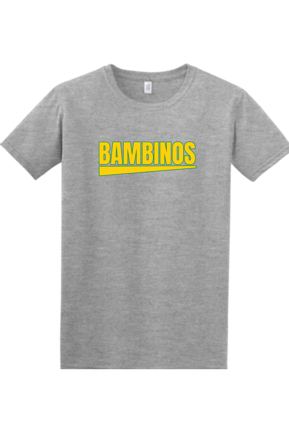 Bambinos Baseball Softstyle T shirt Ver 2
