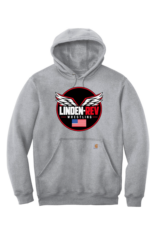 Linden Rev Wrestling DTF Carhartt Midweight Hooded Sweatshirt