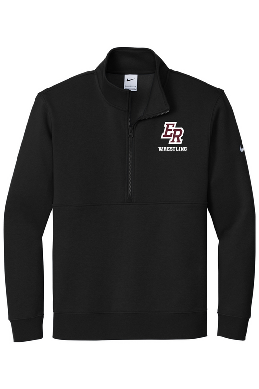 Eaton Rapids Wrestling DTF Nike Club Fleece Sleeve Swoosh 1/2-Zip