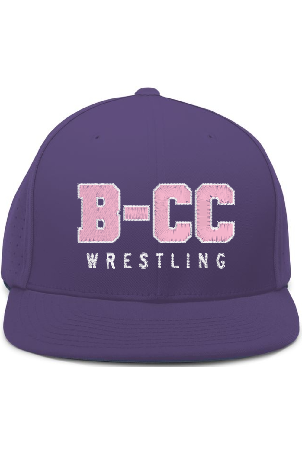 B-CC Wrestling Embroidery Perforated F3 Performance Flexfit Cap