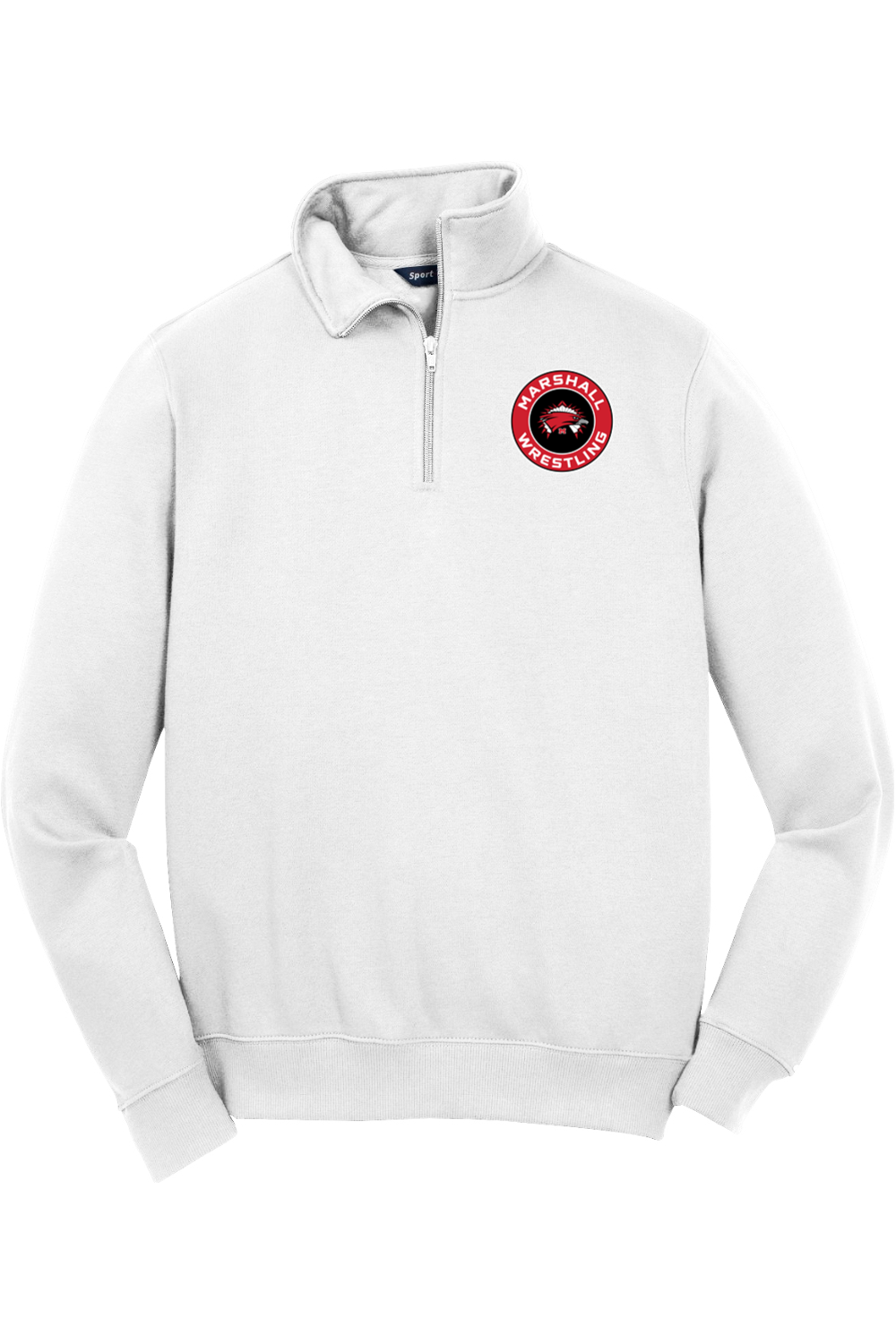 Marshall Redhawks Wrestling DTF 1/4-Zip Sweatshirt