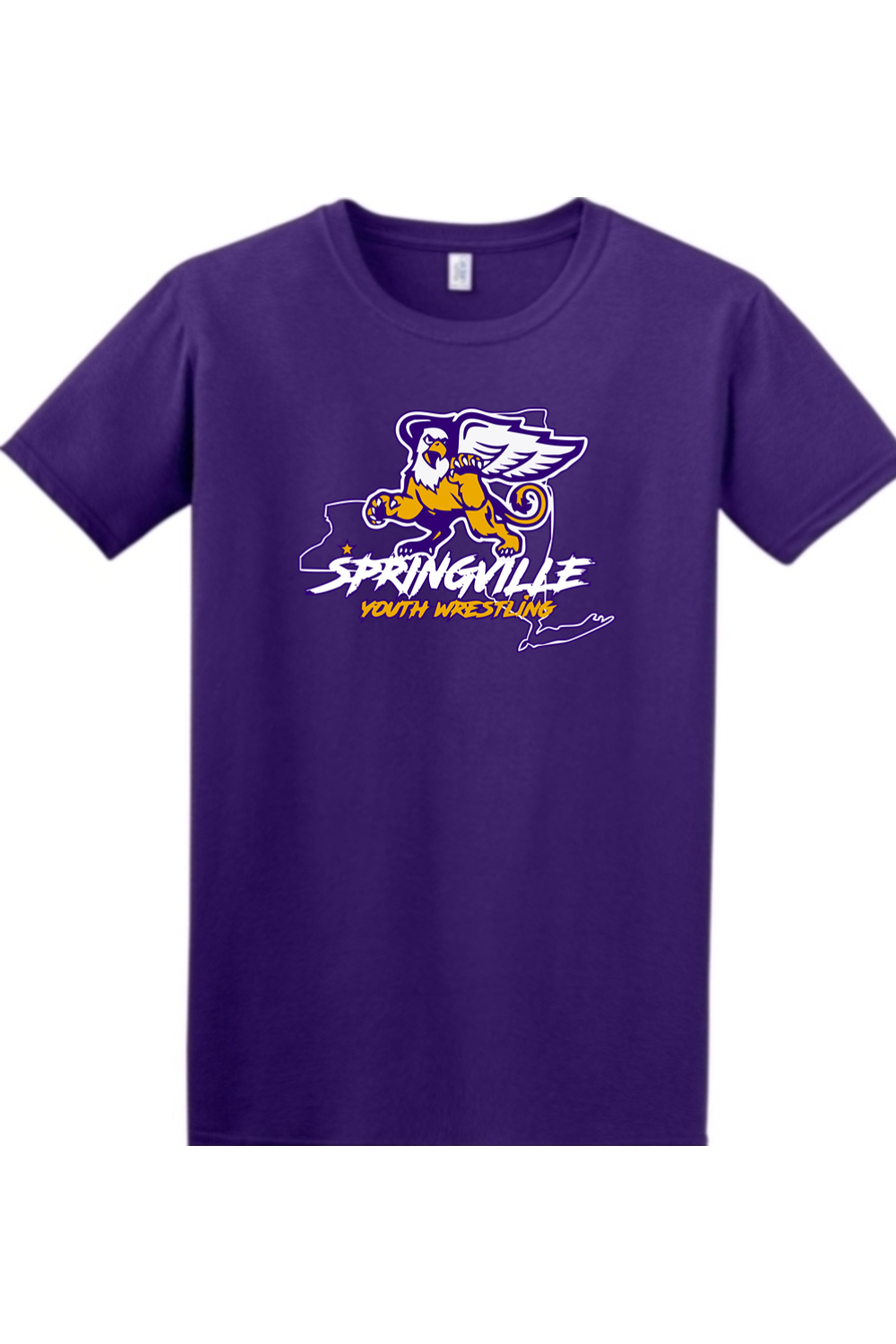 Springville Youth Wrestling Softstyle T-Shirt