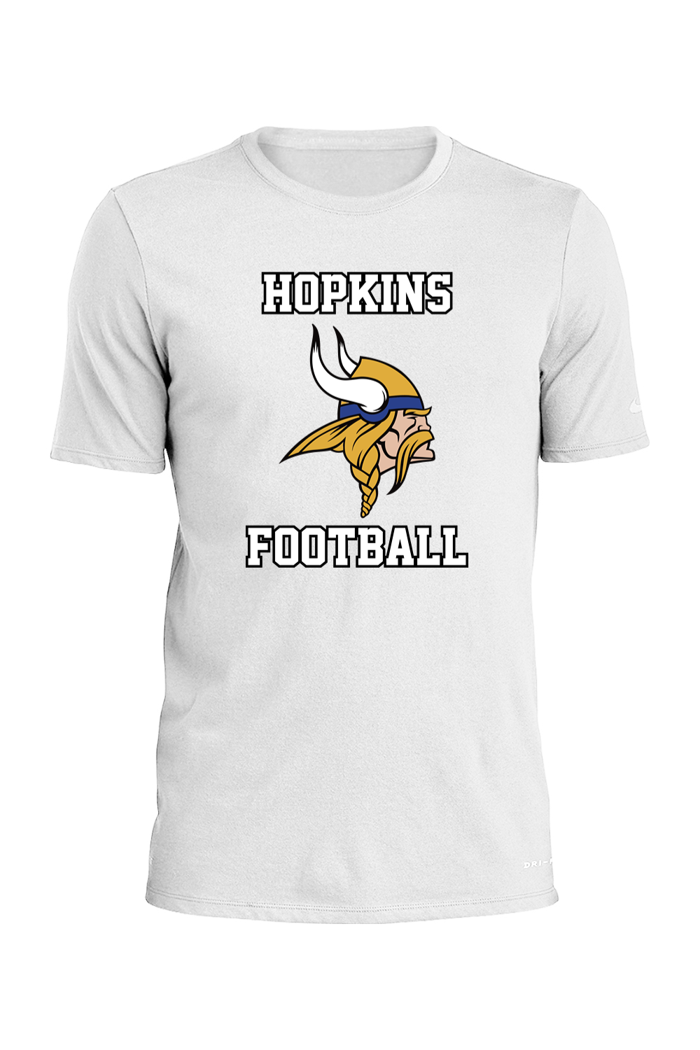 Hopkins High School Football DTF Nike Dri-FIT Cotton/Poly Tee