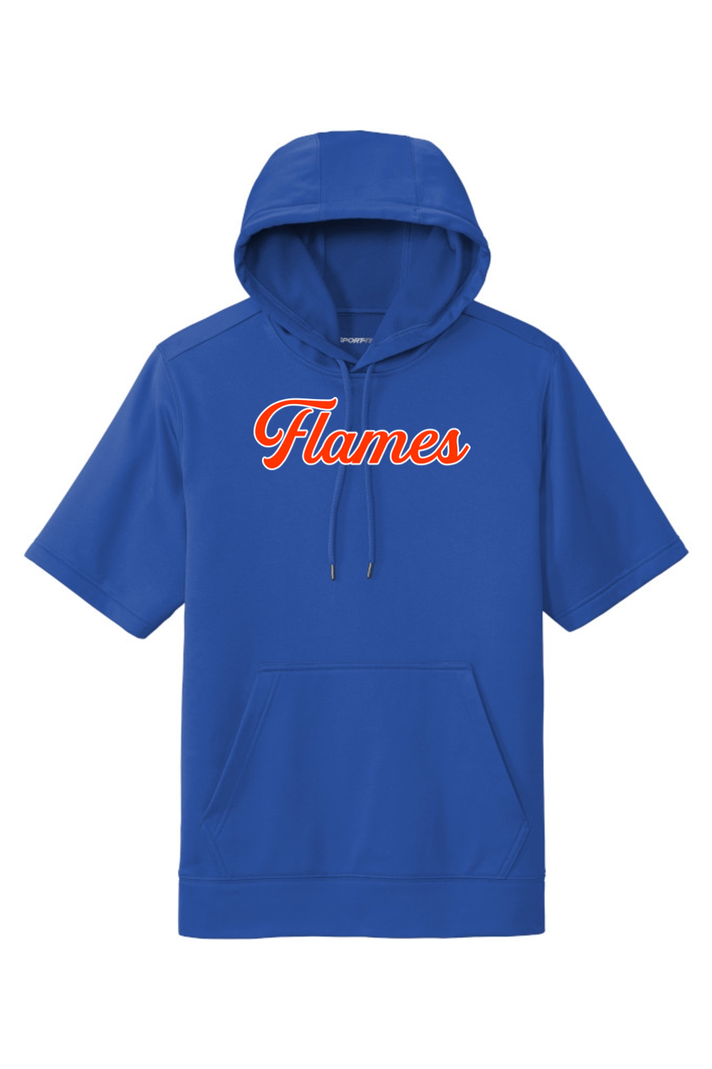 Flames MI Team DTF Short Sleeve Hooded Pullover