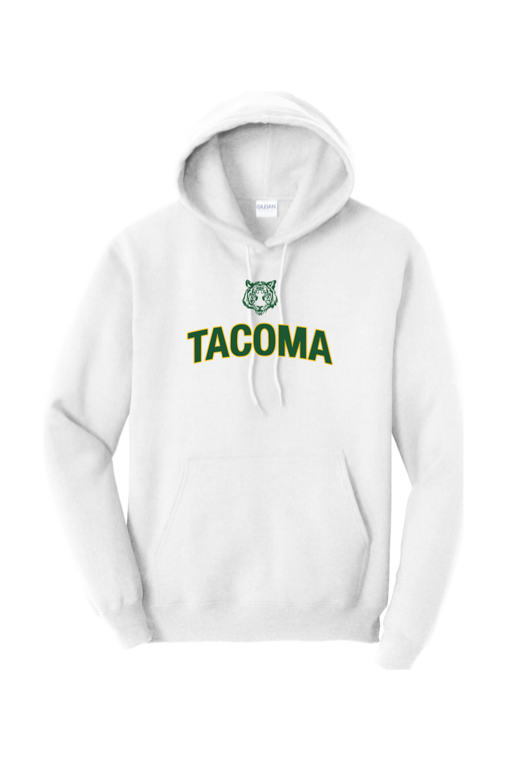 Tacoma Tigers Basketball DTF Heavy Blend Hooded Sweatshirt