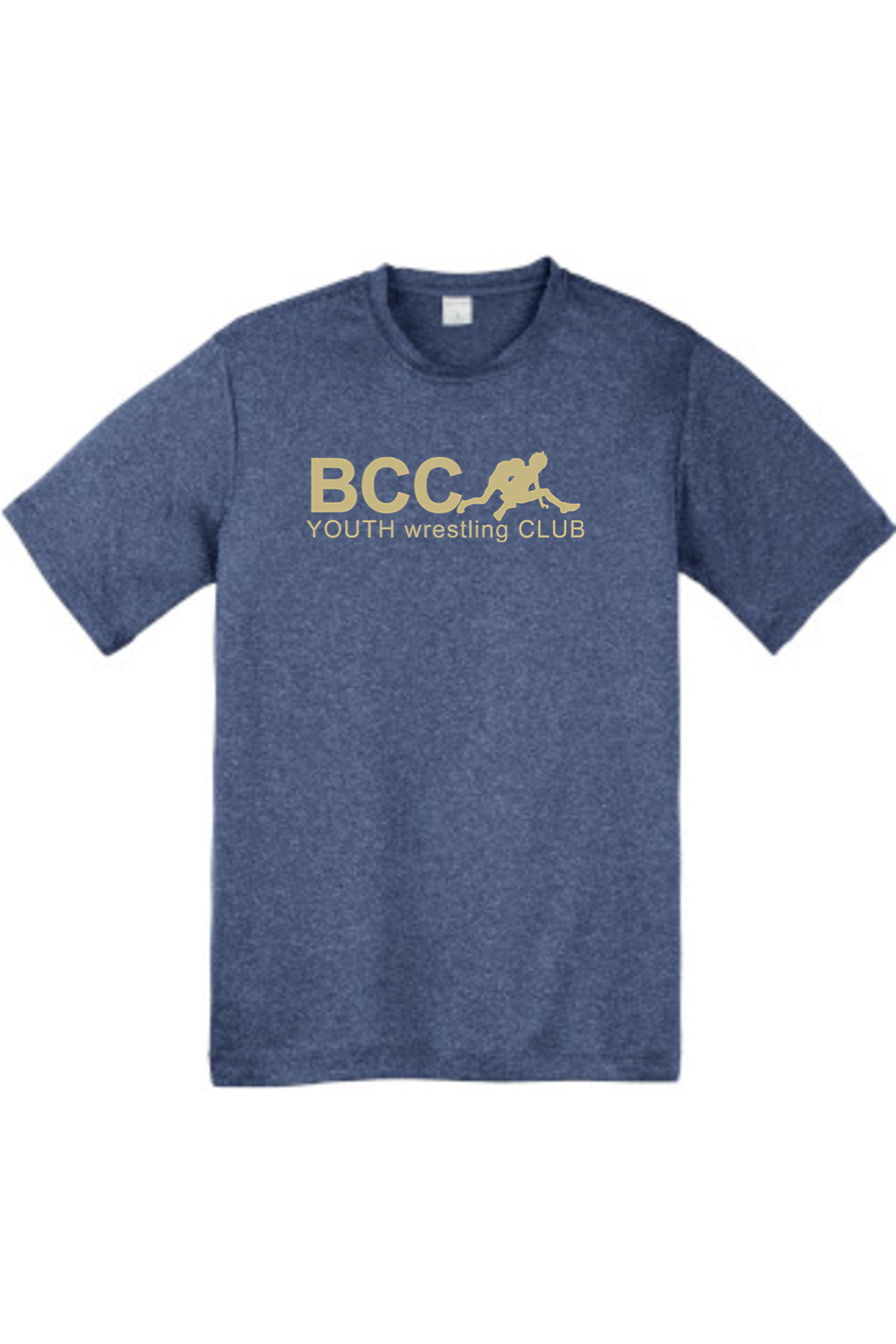 BCC Youth Wrestling YOUTH Heather Contender Tee