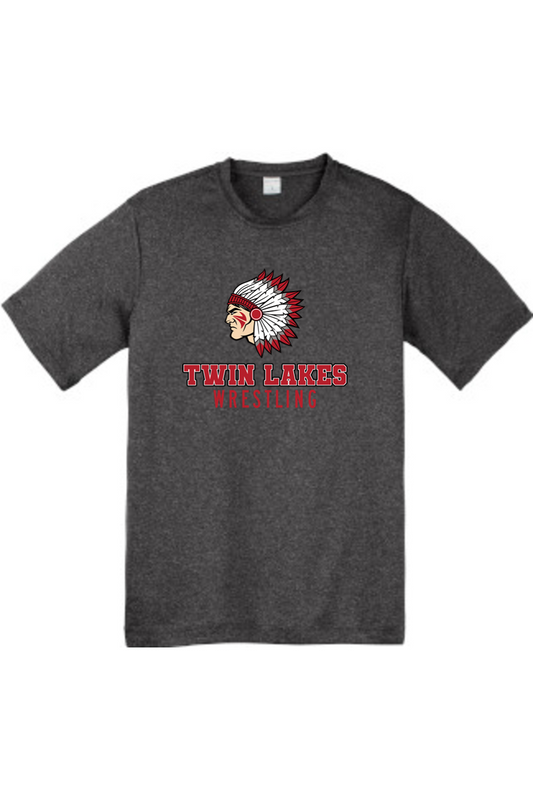 Twin Lakes Wrestling DTF Youth Heather Contender Tee