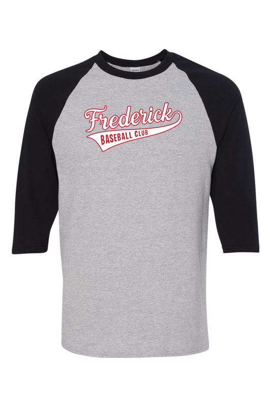 Gildan Heavy Cotton Raglan Three-Quarter Sleeve T-Shirt