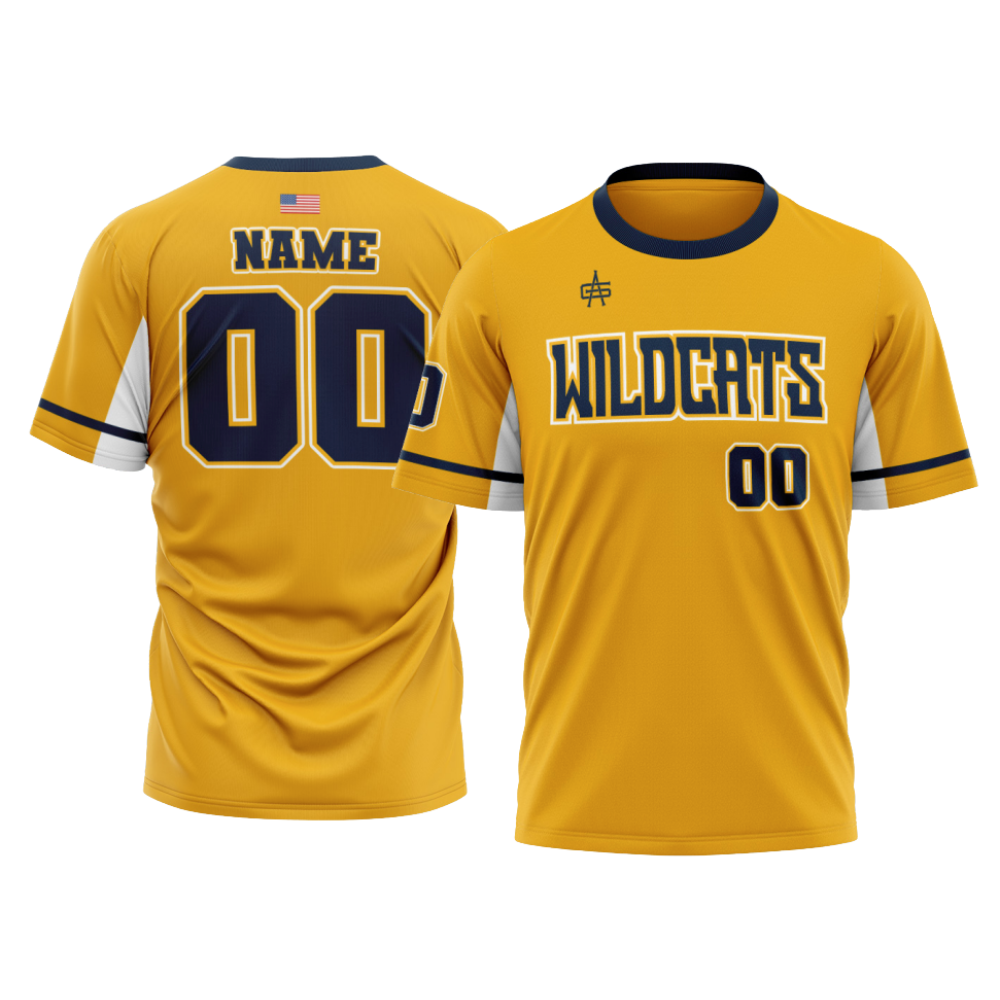Oxford Wildcats Baseball 8u Add On or Fan No Button Jersey